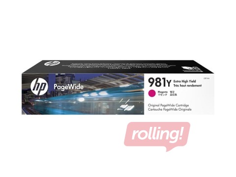 HP 981Y Extra High Yield Magenta PageWide Cartridge (16000 pgs)