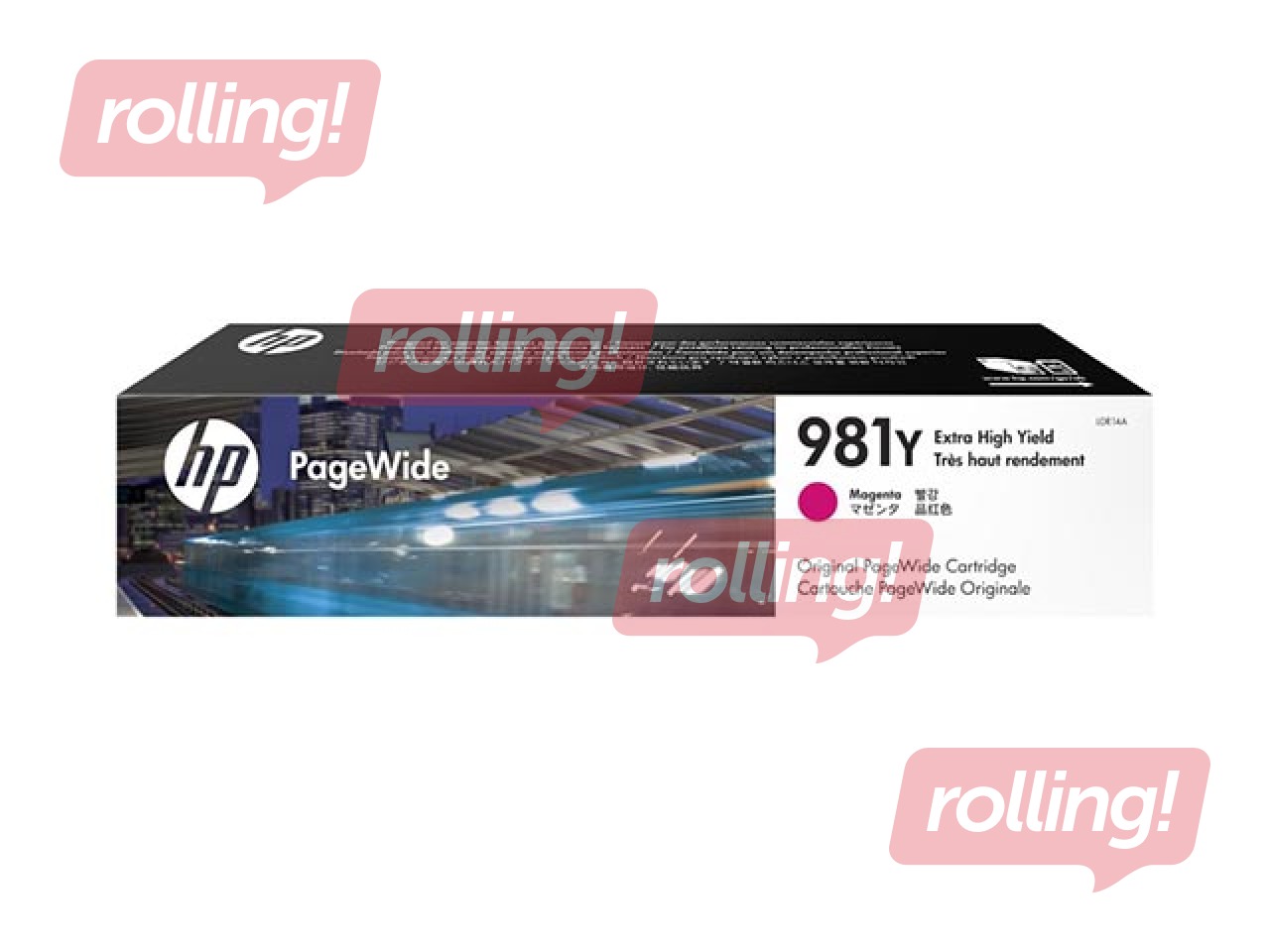 HP 981Y Extra High Yield Magenta PageWide Cartridge (16000 pgs)