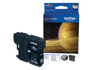 Tintes kasete Brother LC1100, melna, (450 lpp.)