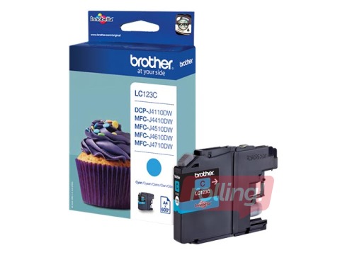Tintes kasete  Brother MFC6920DW, ciānzila, (600 lpp)