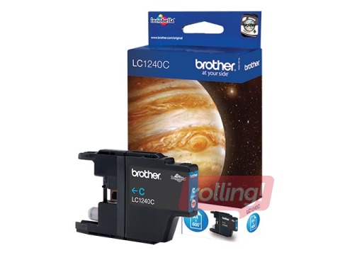 Ink cartridge Brother LC1240, cyan, (600 pgs)
