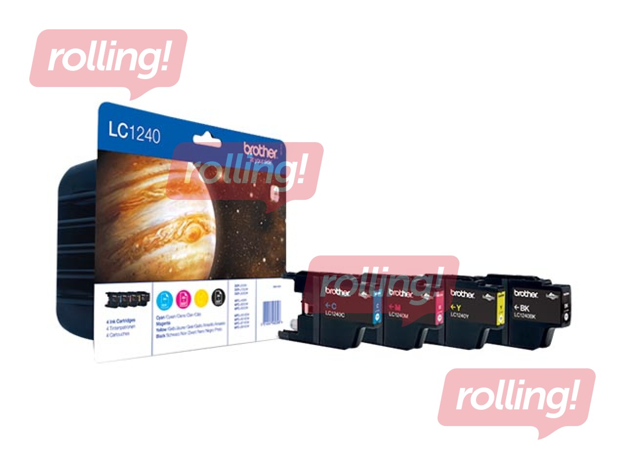 Ink cartrrige multi pack Brother LC1240