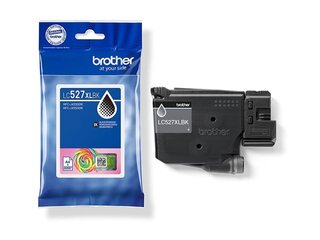 Tintes kasete Brother LC-527XLBK, Melna (3000 lpp)