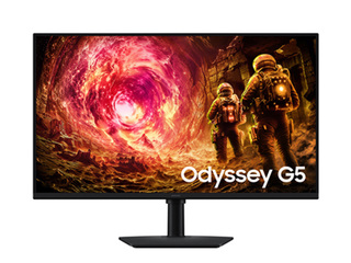 Монитор Samsung Odyssey G5, S27FG502EU, Fast IPS, QHD 2560 × 1440 при 180Гц, 27