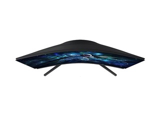 Monitors Samsung Odyssey G5 G55C, 32'', QHD, LED VA, HDMI, DisplayPort, izliekts, melns