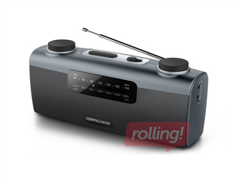 Radio uztvērējs Muse M-058R, Melns