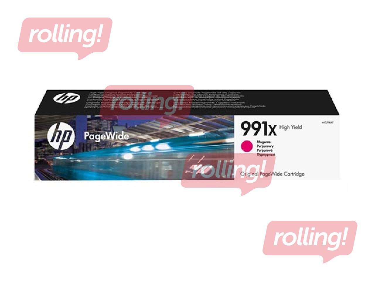 HP 991X High Yield Magenta Original PageWide Cartridge (16000 pgs)