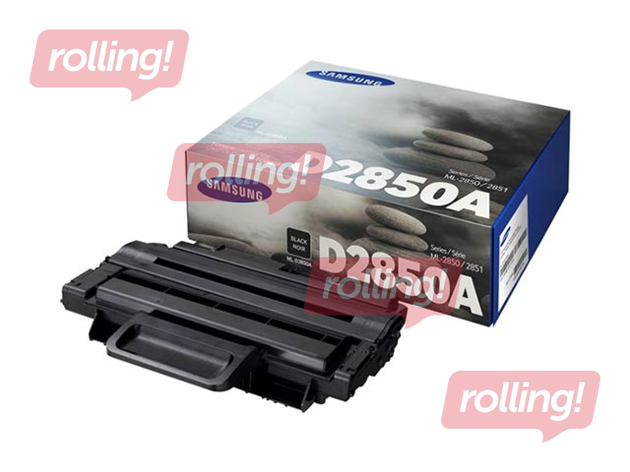Tonera kasete Samsung ML-D2850A, melna, (2000 lpp.)