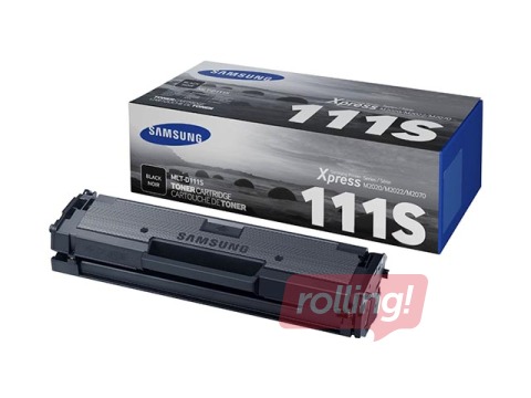 Tonera kasete Samsung M2020W/2022W, melna, (1000 lpp.)