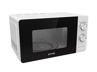 Mikroviļņu krāsns Gorenje MO17E1W, balta, 700W, 17l