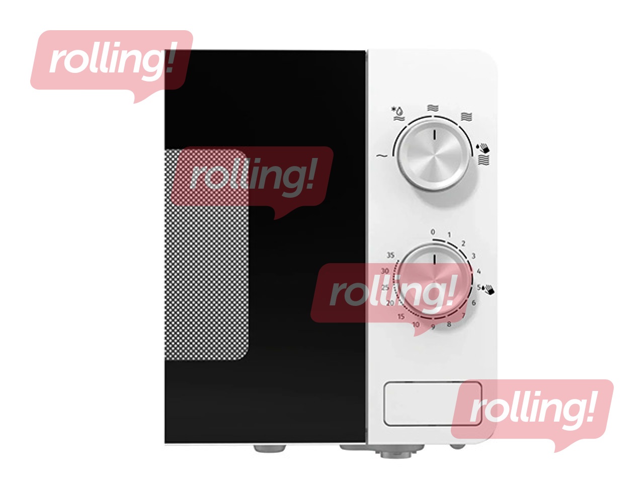 Mikroviļņu krāsns Gorenje MO17E1W, balta, 700W, 17l