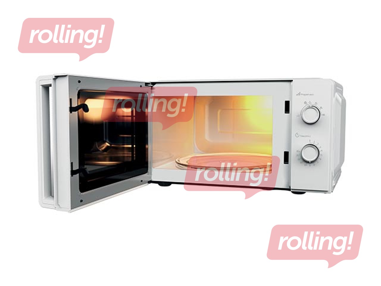 Mikroviļņu krāsns Beko, brīvi stāvoša, 20 l, 700W, balta