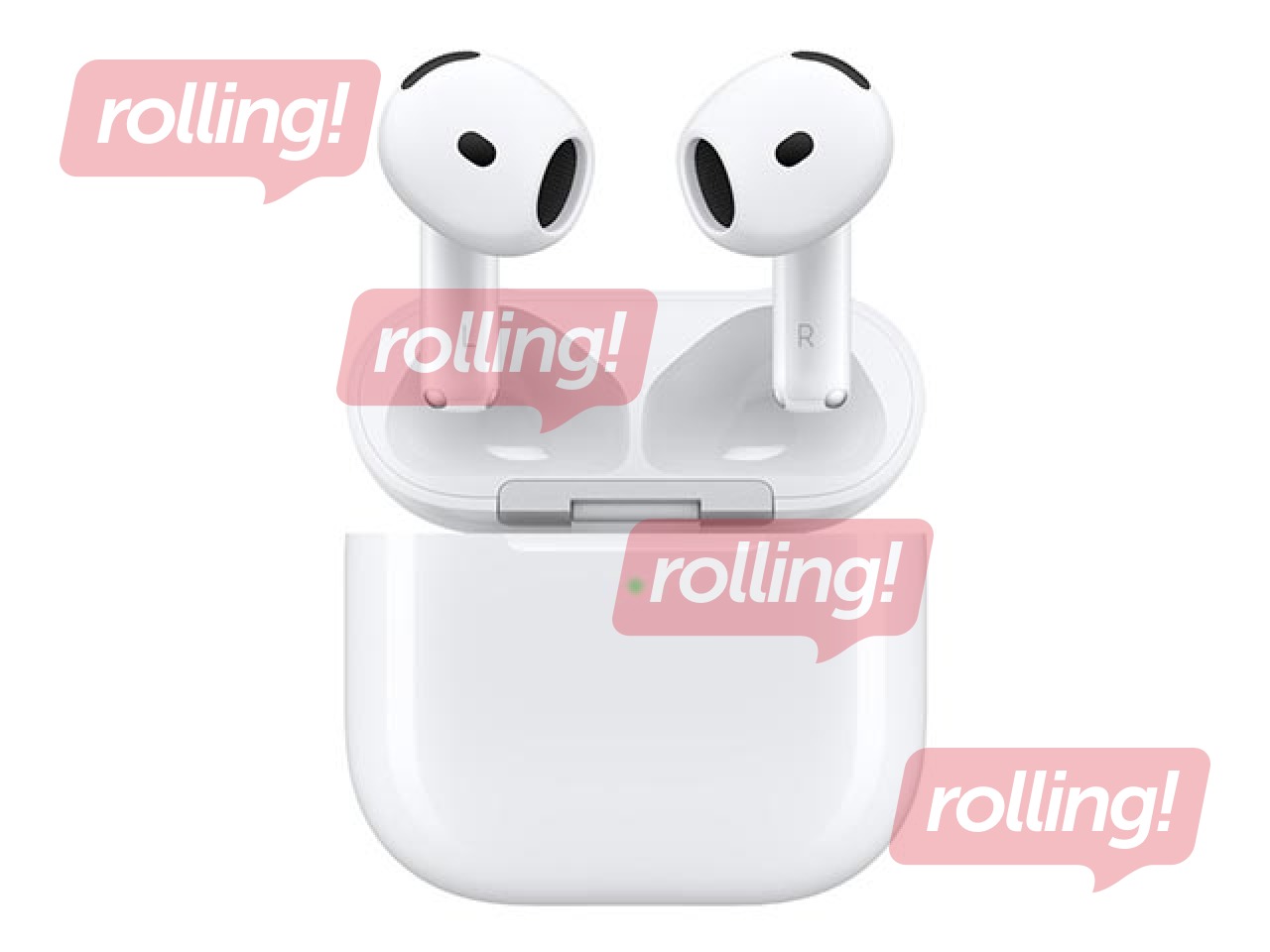 Bezvadu austiņas Apple, AirPods 4, ar aktīvo trokšņu slāpēšanu