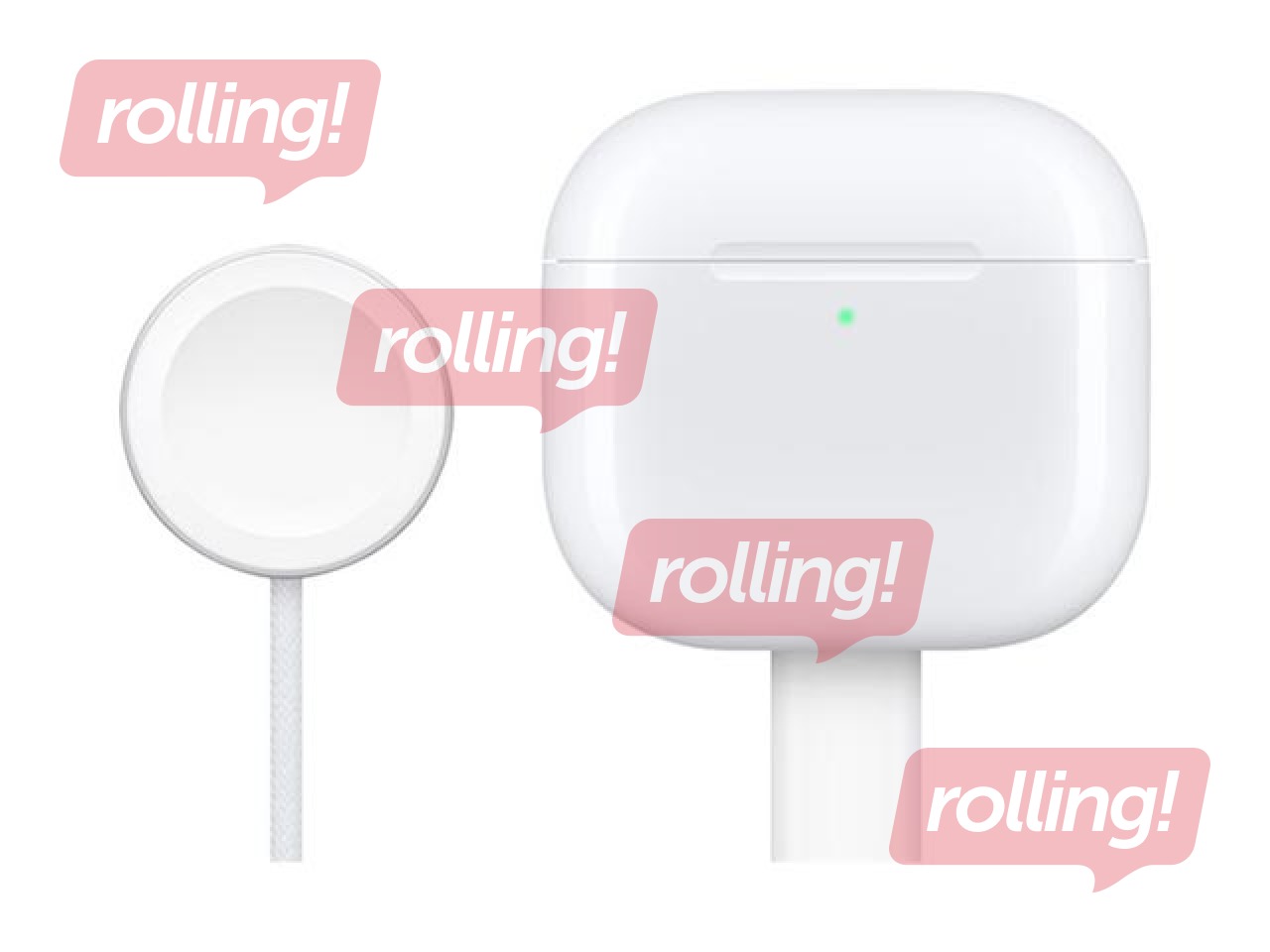 Bezvadu austiņas Apple, AirPods 4, ar aktīvo trokšņu slāpēšanu