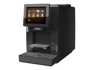 Кофемашина Franke A300 MS EC, с подключением к водопроводу и 2 контейнерами для порошка, чёрная