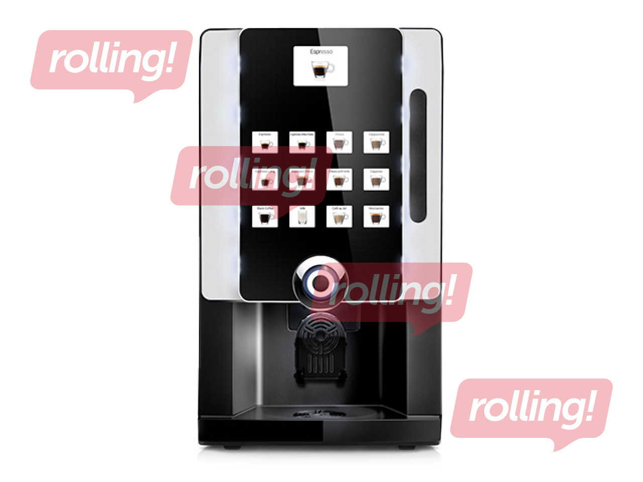 Nomas kafijas automāts Rhea BL eC, E3 R1 EV, melns