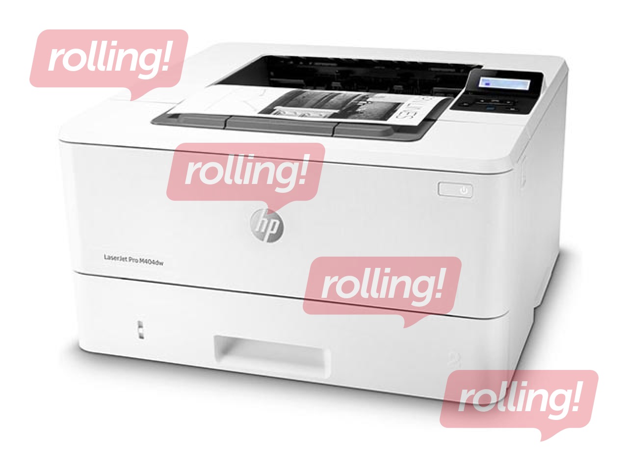 Nomas melnbalts lāzerprinteris HP LaserJet Pro M404dw (W1A56A)