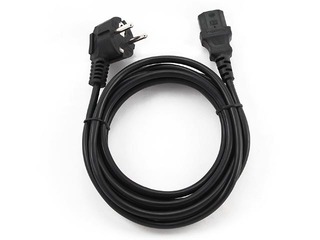 Strāvas kabelis, 3m, melns