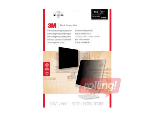 Privātuma filtrs 3M LCD monitoram, 20