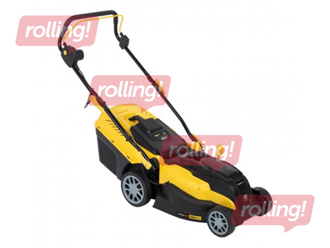 Электрическая газонокосилка POWERPLUS 1600W, 380мм