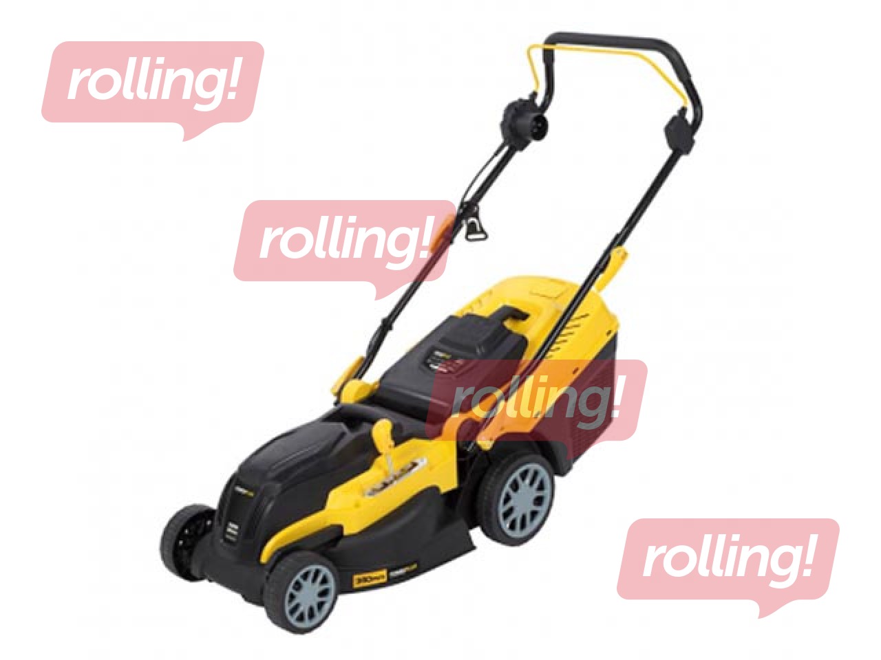 Elektriskā zāles pļaujmašīna POWERPLUS 1600W, 380mm