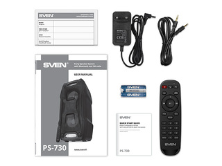 Speaker Sven PS-730 Black