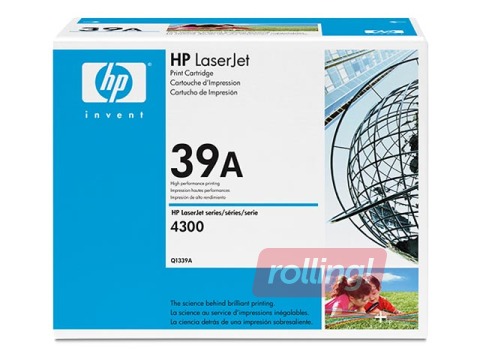 Tonera kasete HP LJ 4300, melna, (18000 lpp.)