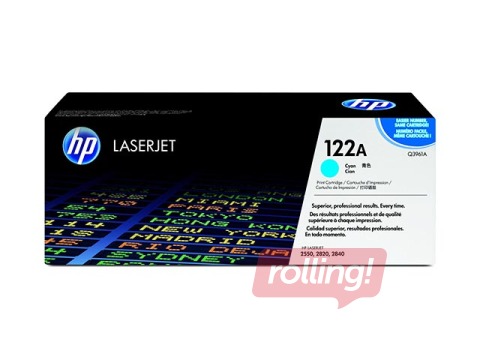Tonera kasete HP CLJ 2550, ciānzila, (4000 lpp.)