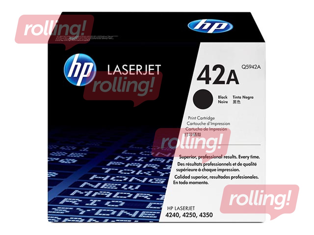 Tonera kasete HP LJ 4250, melna, (20000 lpp.)