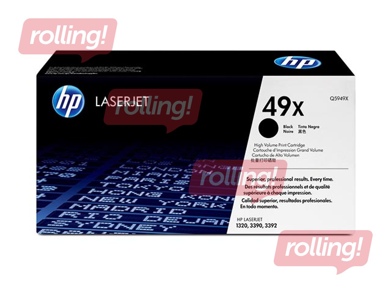 Tonera kasete HP LJ 1320, melna, (6000 lpp.)