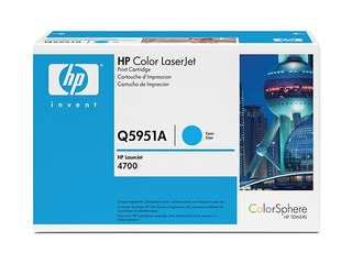 Tonera kasete HP CLJ 4700, ciānzila, (10000 lpp.)