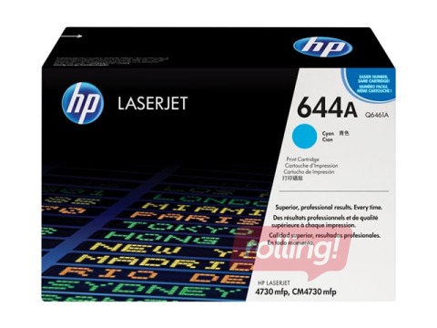 Tonera kasete HP CLJ 4730, ciānzila, (12000 lpp.)