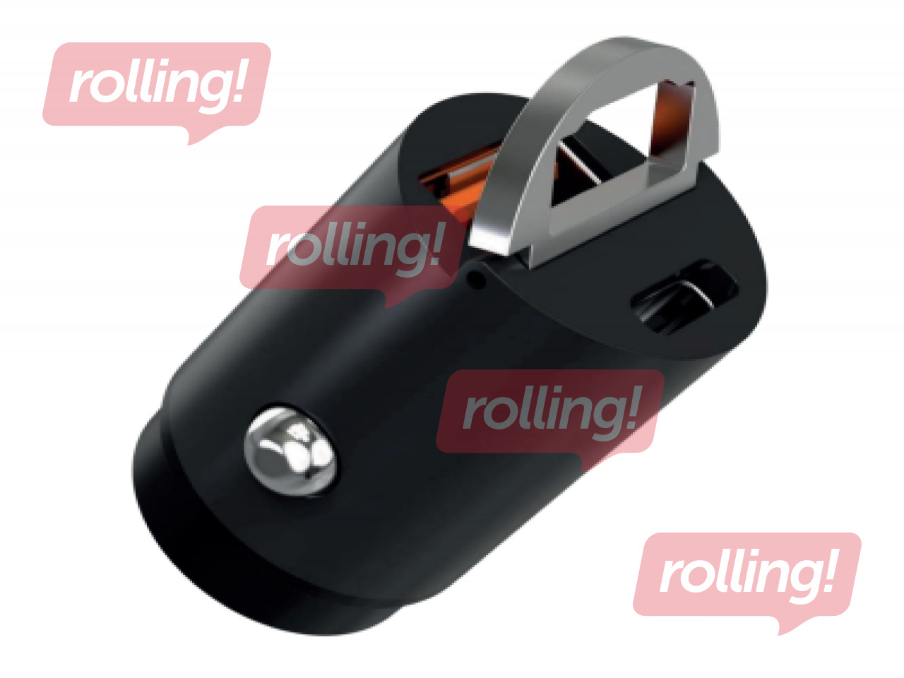 Auto lādētājs Quick QC-410 ar USB-C / USB 35W