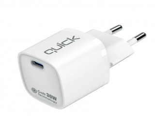 Lādētājs Quick QG-321 GaN Charger USB-C Tīkla Lādētājs 30W