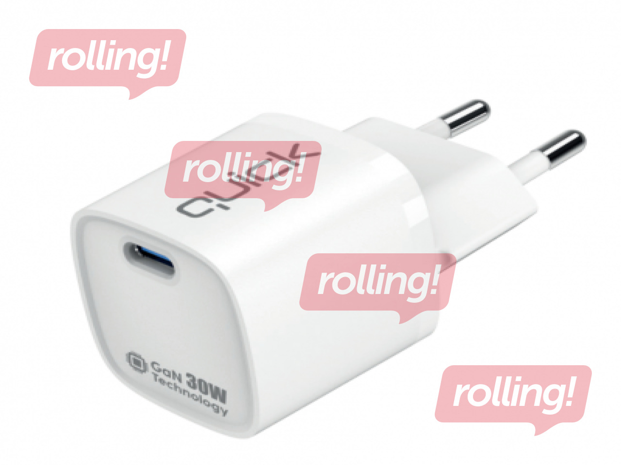 Lādētājs Quick QG-321 GaN Charger USB-C Tīkla Lādētājs 30W