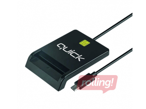 Viedkaršu lasītājs Quick QR-520 Smart ID Karšu lasītājs USB-C