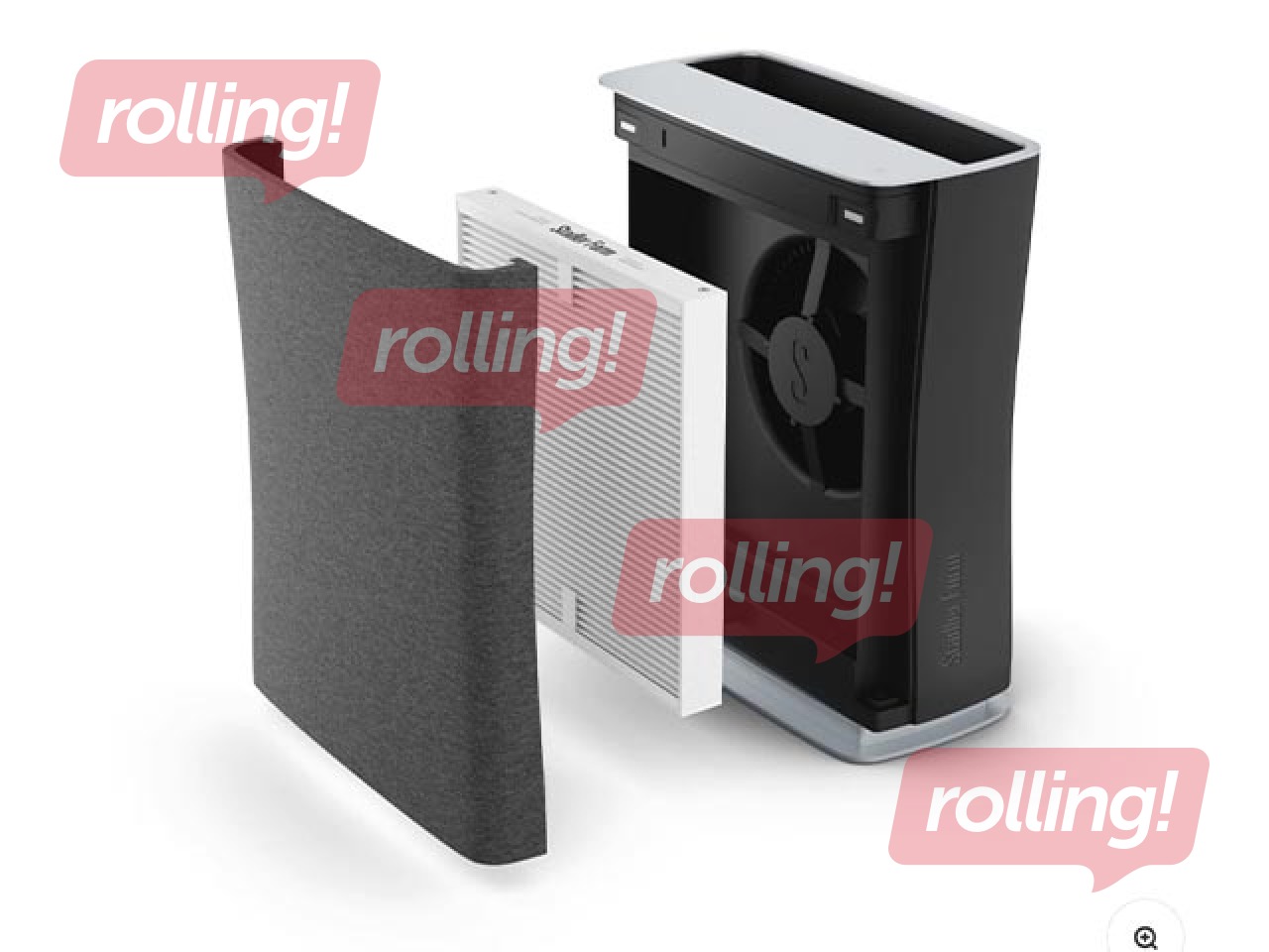 Gaisa attīrītājs Roger, melns