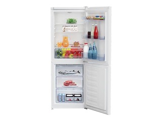Ledusskapis Beko ar saldētavu apakšā, 153 cm, balts
