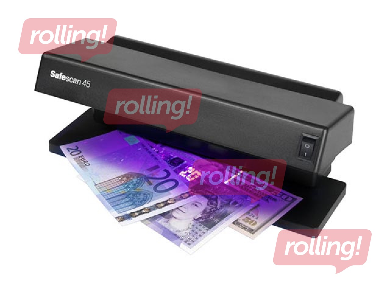 Currency detector SAFESCAN 45, Black