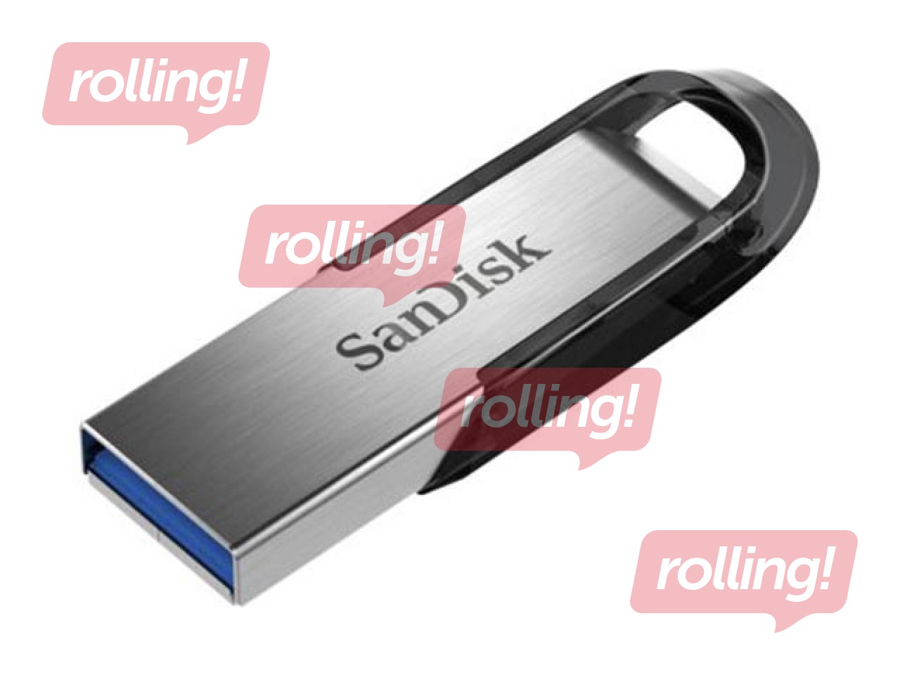 USB datu nesējs SanDisk 64GB Cruzer Ultra Flair, USB 3.0