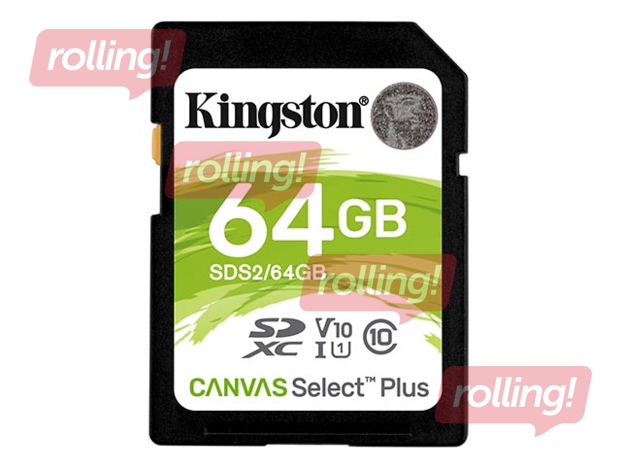 Mälukaart Kingston Canvas Select SDHC 64 GB