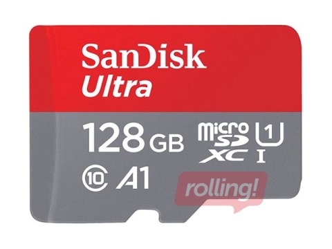 Карта памяти SanDisk Ultra microSDXC 128GB