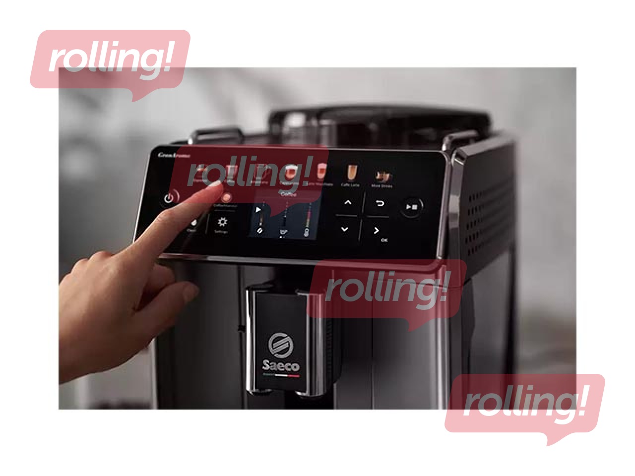 Kafijas Automāts Philips Saeco GranAroma, melns 