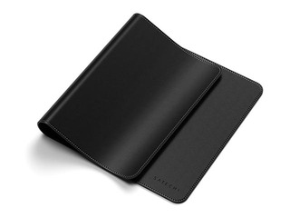 Galda paliktnis Satechi Eco-Leather Desk Mat, Melns