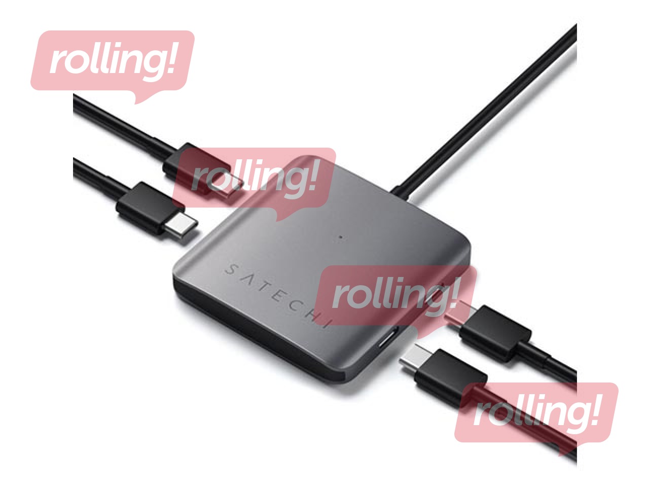 Satechi Aluminum 4 Port USB-C Hub