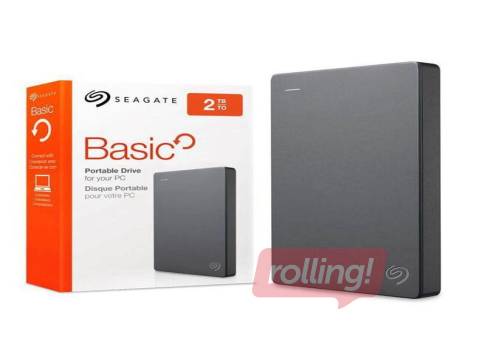 Seagate Basic external Hard drive, 2TB, USB 3.0