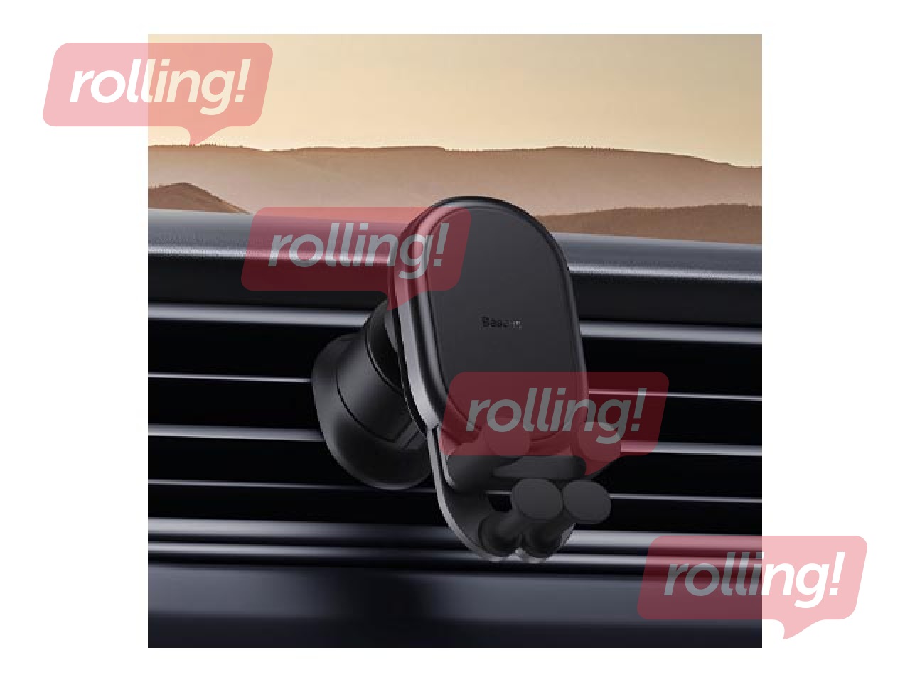 Auto telefonihoidik Baseus, Stable Series, must