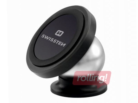 Swissten S-Grip M2 Universal Car Panel Holder With Magnet For Devices, Black