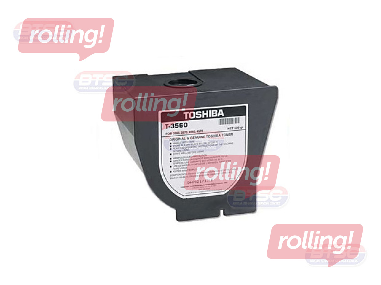 Tonera kasete Toshiba T-3560E, melna, (13000 lpp.)