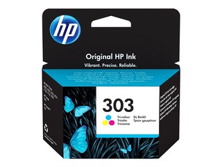 Tintes kasete HP 303, trīskrāsu 4ml (200 lpp)